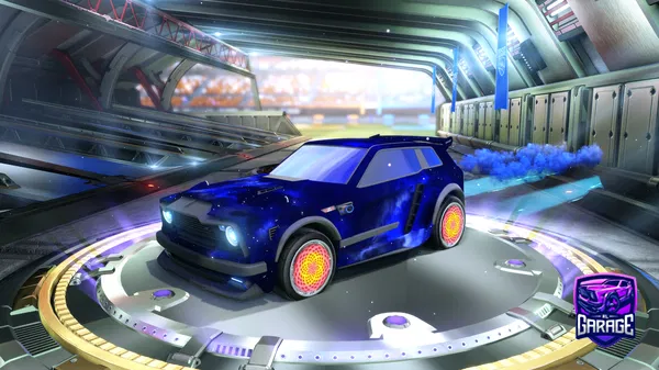 A Rocket League car design from Nifty2209