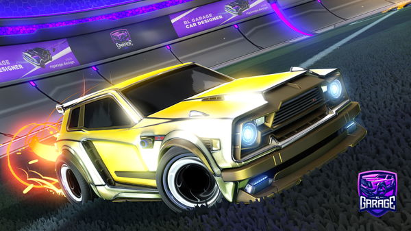 A Rocket League car design from igno1988