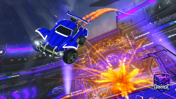 A Rocket League car design from Mateus23040494