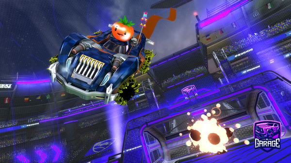 A Rocket League car design from Elixivity