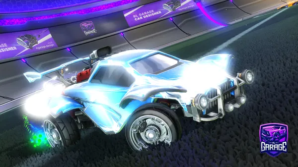 A Rocket League car design from MR_ROCKET2009