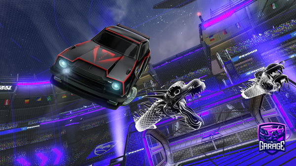 A Rocket League car design from HEMOASmri123