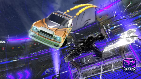 A Rocket League car design from Wbnoskill