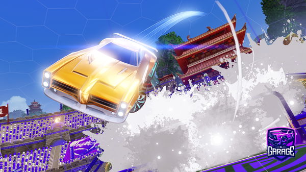 A Rocket League car design from Sirfancytoad