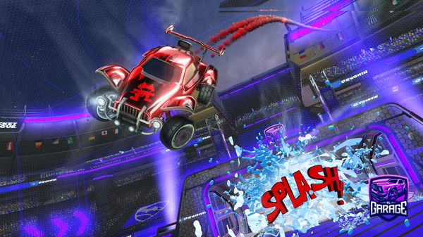 A Rocket League car design from Dxriaaan