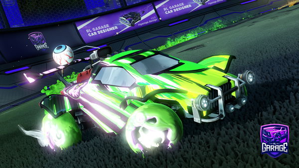 A Rocket League car design from JULA11