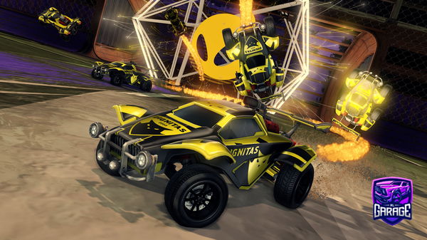 A Rocket League car design from Fenchelltee