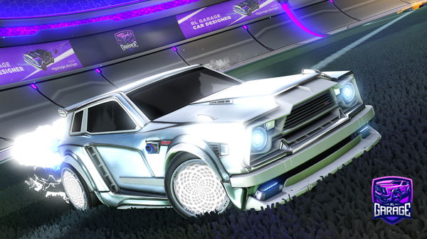 A Rocket League car design from sightear