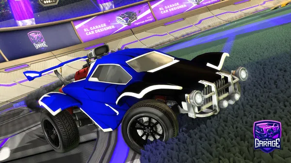 A Rocket League car design from DMSGaming