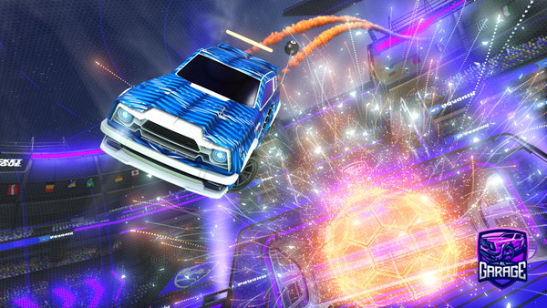 A Rocket League car design from Papun432