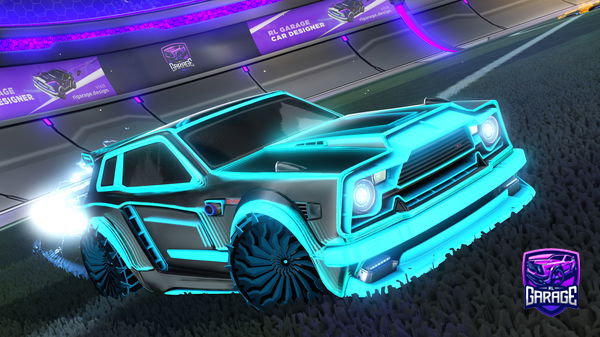 A Rocket League car design from Da_Alien13