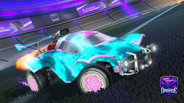 A Rocket League car design from Roteiro7176