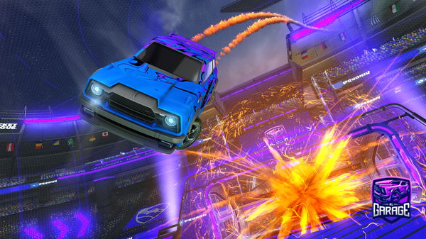 A Rocket League car design from trademax111