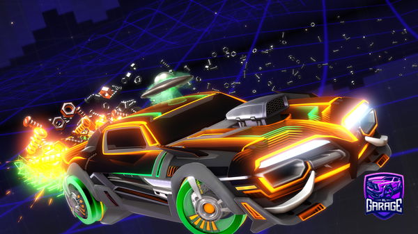 A Rocket League car design from Matima3305