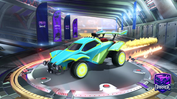 A Rocket League car design from Geo_RL