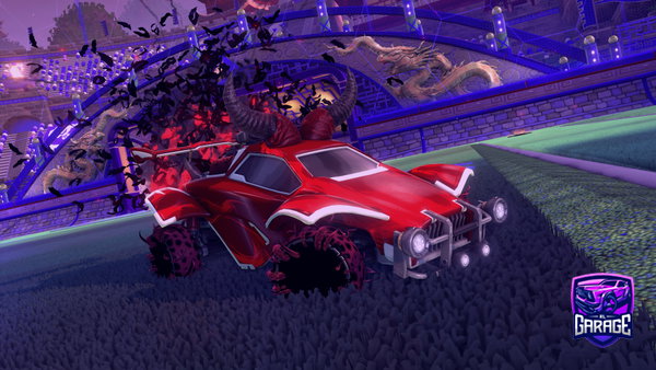 A Rocket League car design from Luc3asBr07