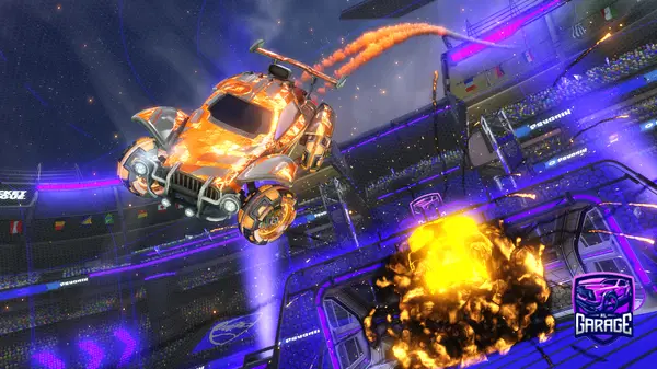 A Rocket League car design from Not_Spxdes