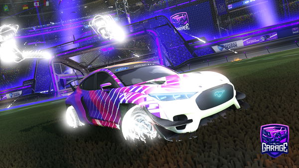 A Rocket League car design from momosgo