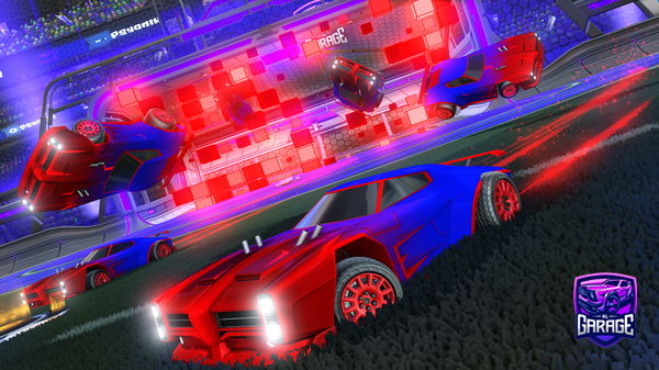 A Rocket League car design from Deceno