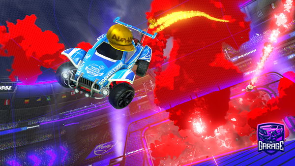 A Rocket League car design from Olielovesrl06978