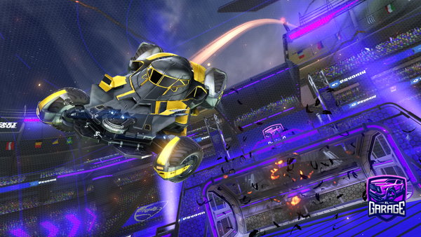 A Rocket League car design from Jesko08