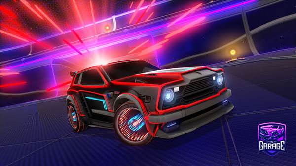 A Rocket League car design from SmartCatOffical