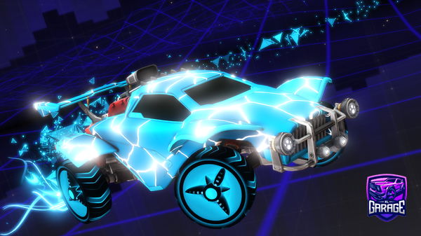 A Rocket League car design from Jayden0531