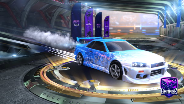 A Rocket League car design from Angel_Ymz