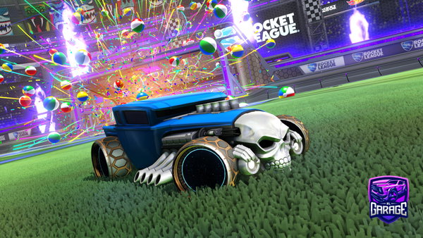 A Rocket League car design from Hudson11