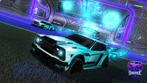 A Rocket League car design from antmcb