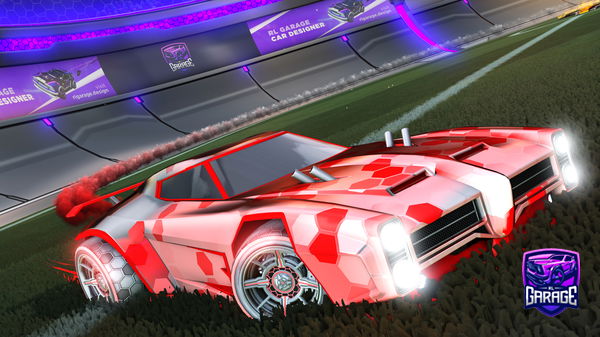 A Rocket League car design from supernoobbers