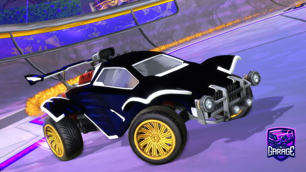 A Rocket League car design from AverageKiddo_rl