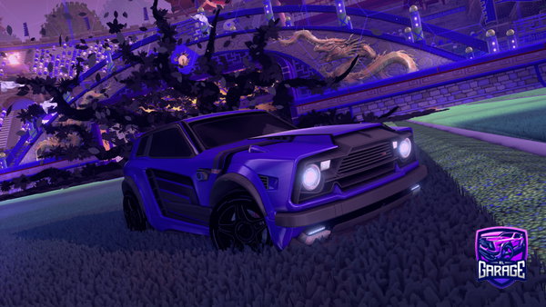 A Rocket League car design from Shadowcibille