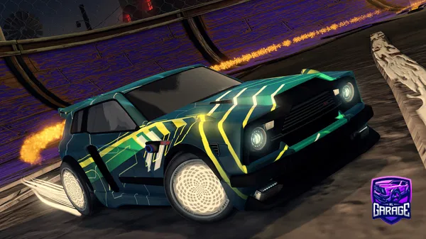 A Rocket League car design from peakuu2