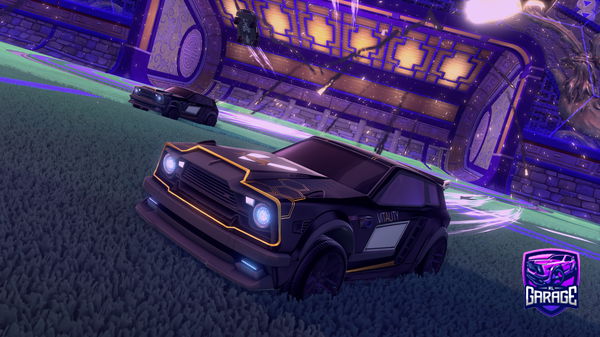 A Rocket League car design from BAJA-TERMINATOR