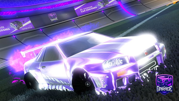 A Rocket League car design from 313va