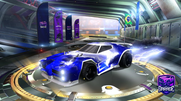 A Rocket League car design from Riquezz11
