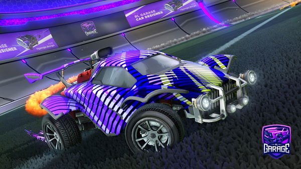 A Rocket League car design from Jesse14