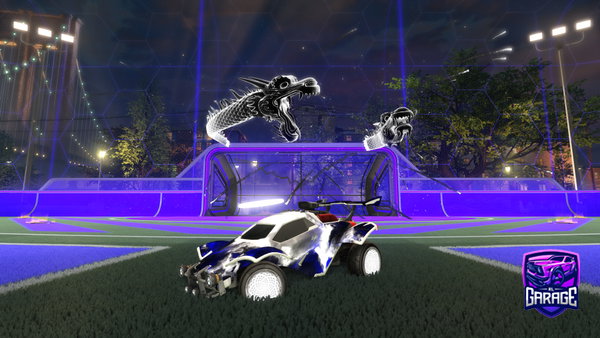 A Rocket League car design from damipatata