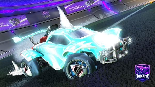 A Rocket League car design from JXN92