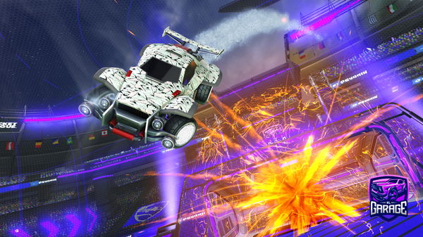 A Rocket League car design from thomas123456789