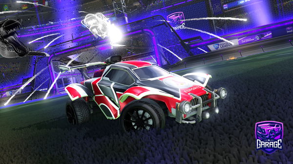 A Rocket League car design from Hugo76410