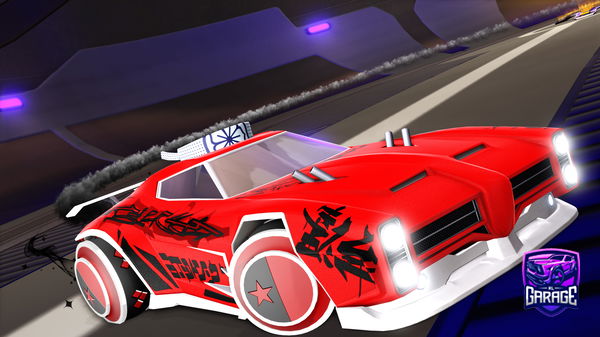 A Rocket League car design from Amnazzia