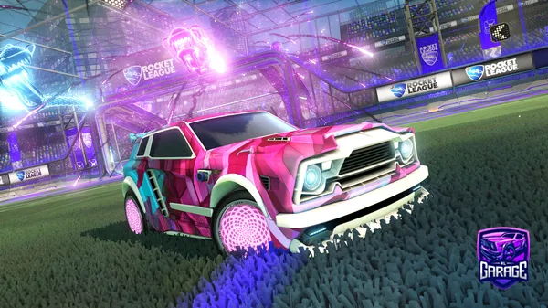 A Rocket League car design from Beefsnekky