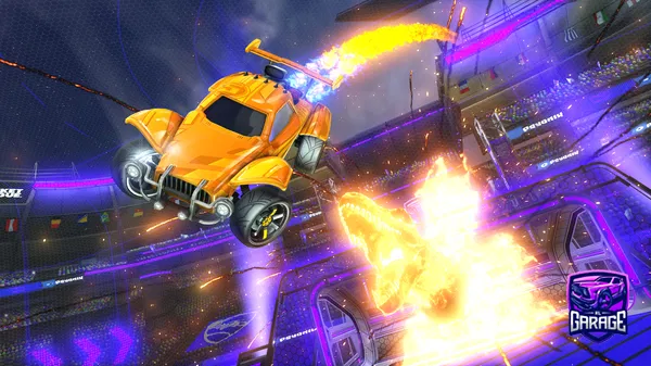 A Rocket League car design from iplayonswitch