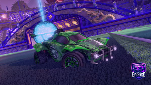 A Rocket League car design from FDFluu