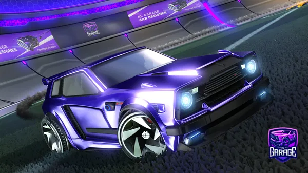 A Rocket League car design from BLUUCAT