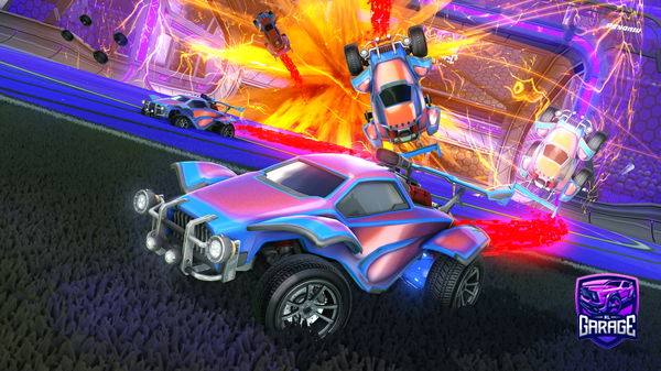 A Rocket League car design from Catroll111