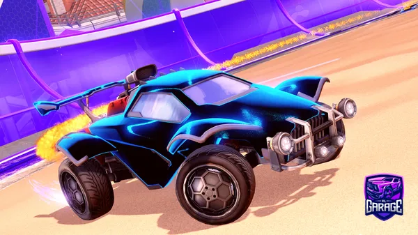 A Rocket League car design from Crayonzs