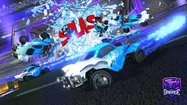 A Rocket League car design from Gangstaman_6969